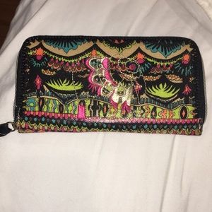 Sakroots Colorful Elephant Wallet